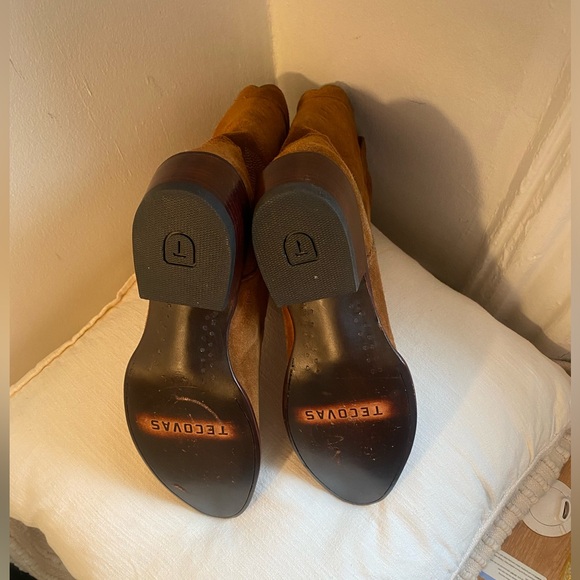 TECOVAS Brand The Josie Sienna Suede Cowboy Boot - Picture 12 of 13